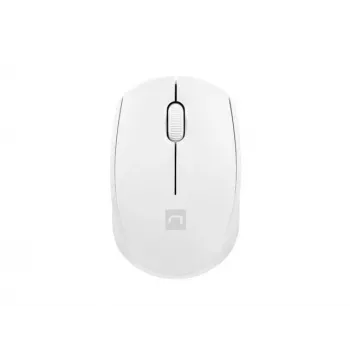 Ratón inalámbrico NATEC Stork 1600DPI óptico blanco