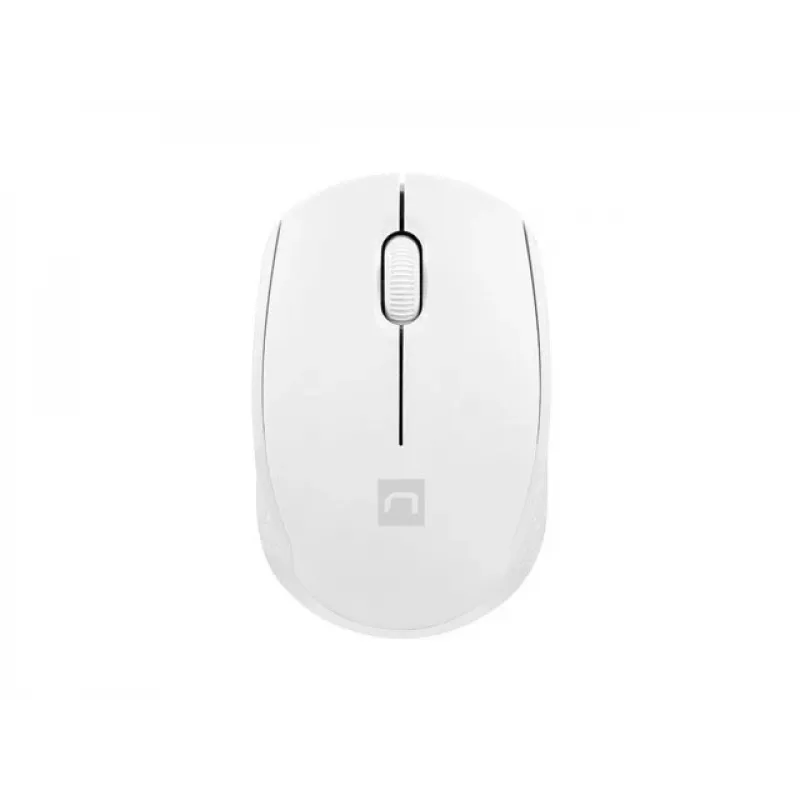 Ratón inalámbrico NATEC Stork 1600DPI óptico blanco