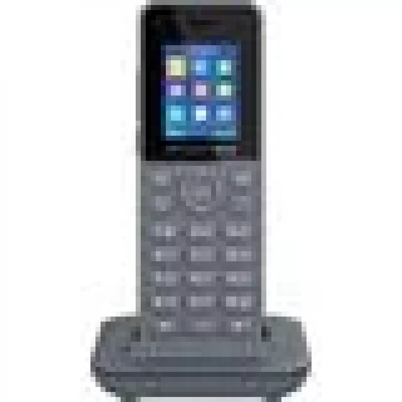 Grandstream DP725 terminal inalámbrico DECT HD, pantalla TFT en color de 1,8 pulgadas, 20 cuentas/líneas SIP, push-to-talk, gris