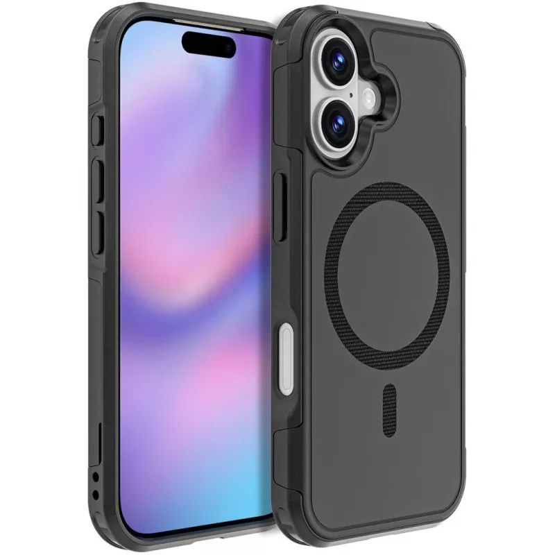 Funda tipo border 4smarts Defend iPhone 17 16 cm negro