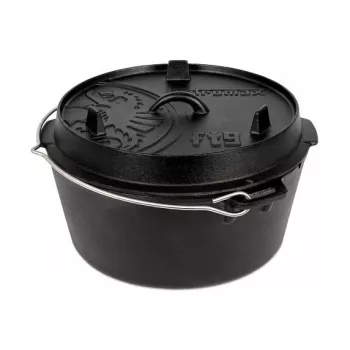 Petromax ft9-t olla de cocción lenta 7,5 l negro (FT9-T)
