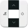 Busch-Jaeger 6220-0-0106 tapa para soporte de sensor y toma de corriente negro - blanco (2CKA006220A0106)