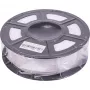 Filamento para impresión 3D PLA, 1,75 mm, 1 kg, blanco