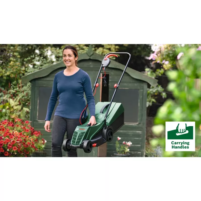 Bosch EasyRotak 32-205 cortacésped manual con cable verde