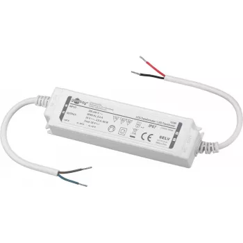 Goobay transformador LED 24 V DC 60 W IP67 - transformador de tensión constante CV para (74769)