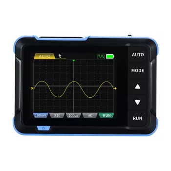 Osciloscopio y generador de señal mini 2 en 1 portátil Fnirsi DSO153 150 MHz de ancho de banda, 1 GS/s de frecuencia de muestreo