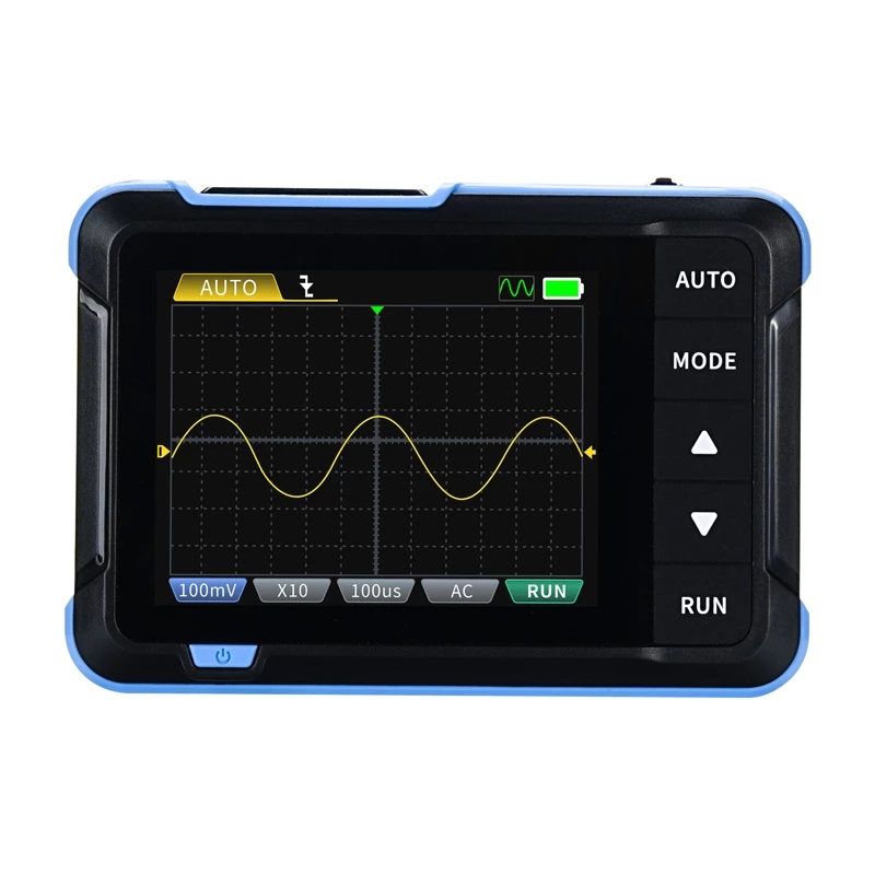 Osciloscopio y generador de señal mini 2 en 1 portátil Fnirsi DSO153 150 MHz de ancho de banda, 1 GS/s de frecuencia de muestreo