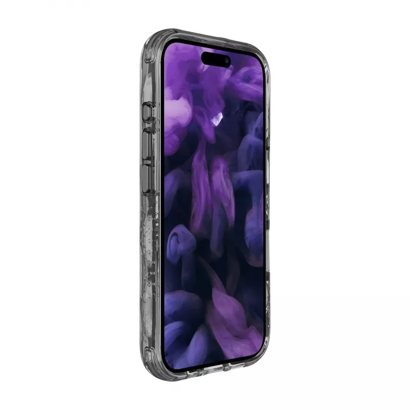 Funda LAUT CRYSTAL MATTER X para iPhone 16 serie transparente negro