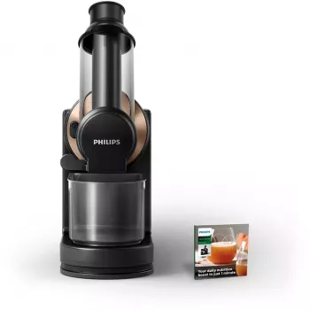 Philips Viva Collection HR1888/70 Exprimidor 150 W Negro, Transparente