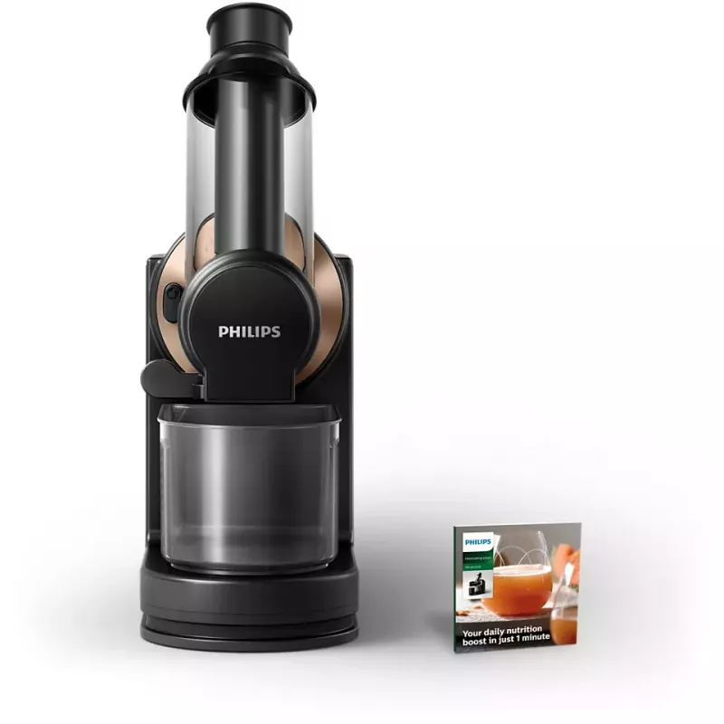 Philips Viva Collection HR1888/70 Exprimidor 150 W Negro, Transparente