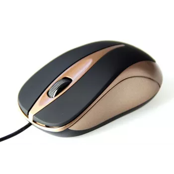 PLANO - Ratón óptico 800 Cpi, 3 botones + rueda de desplazamiento, interfaz USB (MT1091MO)