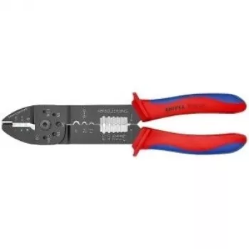 Knipex 97 49 27 herramienta de crimpado negra crimpadora de cables (97 49 27)