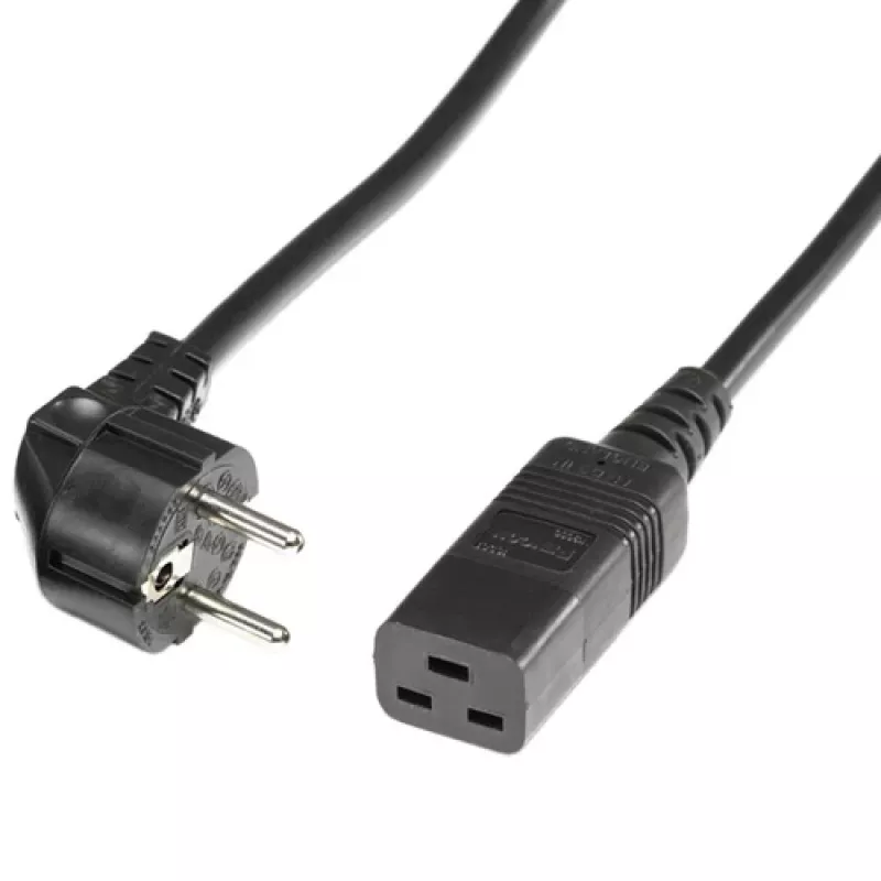 Cable de alimentación Schuko IEC320 C19 16A 3,0 m ROLINE