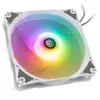 Ventilador de caja BitsPower Notos RGB PWM 120mm blanco, pack de 3