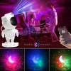 Lámpara proyector de estrellas Hawk HW-STAR01 con altavoz integrado — proyector de luz de galaxias