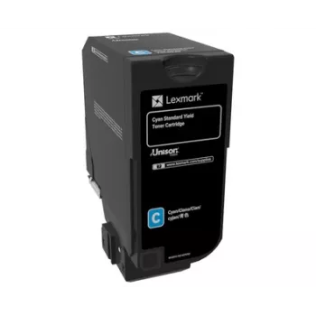 Cartucho de tóner Lexmark CS720 Standard Yield 2500 páginas cian