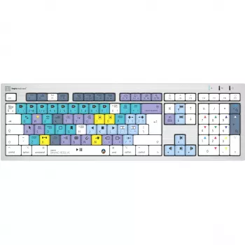 Logickeyboard LKB-RESC-CWMU-UK teclado Office USB QWERTY inglés