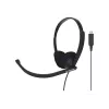 Koss CS200 Headset USB con cable diadema Llamadas/Música USB Type-A Negro