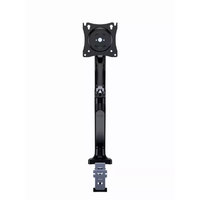 Soporte para monitor GEMBIRD MA-DA1-03 para pantallas de 17–35 pulgadas, 10 kg, VESA 75x75–100x100, pinza de mesa/pasacables de mesa, negro
