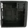LC Power 2015MB - Torre - micro ATX - sin fuente de alimentación - Negro - USB/Audio (LC-2015MB-ON)