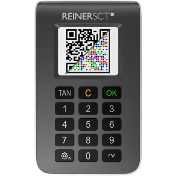 ReinerSCT tanJack photo QR - generador de TAN - antracita