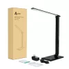 Lámpara de escritorio LED Aukey LT-T10 12W 3000–6500K — temperatura de color ajustable, negra