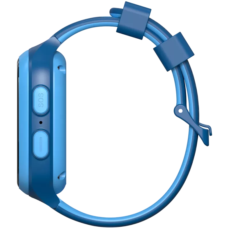Reloj infantil Canyon ZEFIR KW-49 E-SIM 4G GPS WiFi vídeo música juegos aprender inglés, azul