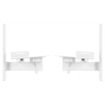 B-Tech VENTRY - Soportes de pared para altavoces con fijación lateral y función de inclinación y giro (par)
