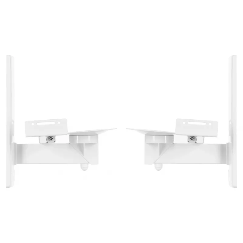 B-Tech VENTRY - Soportes de pared para altavoces con fijación lateral y función de inclinación y giro (par)