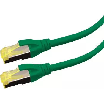 Cable de red LOGON APR6A100G Cat6a S/FTP (S-STP) 10 m, RJ-45 — verde