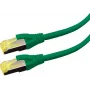 Cable de red LOGON APR6A100G Cat6a S/FTP (S-STP) 10 m, RJ-45 — verde