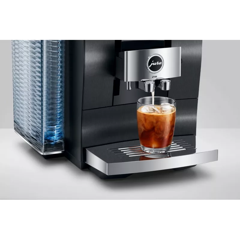 Cafetera espresso JURA Z10 superautomática 2,4 l aluminio negra, 1450 W, 15 bar, 51 bebidas