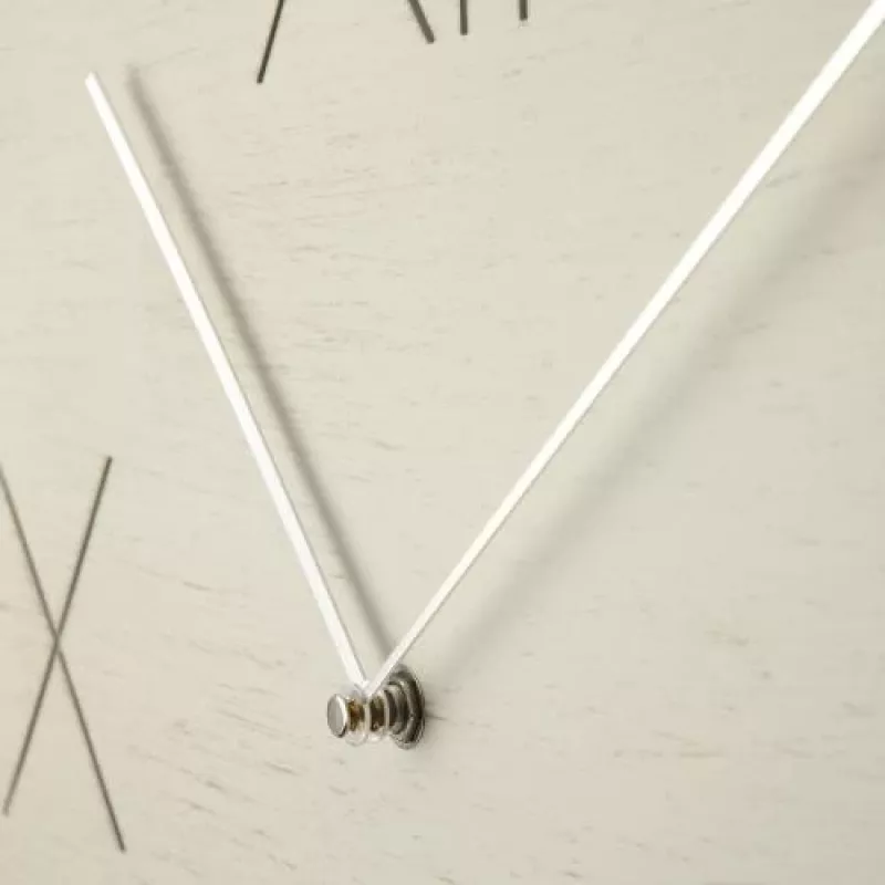 NeXtime Reloj 3104wi Galileo, Ø43 cm, pared, blanco antiguo