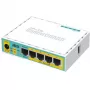 Mikrotik hEX PoE lite router cableado Fast Ethernet blanco