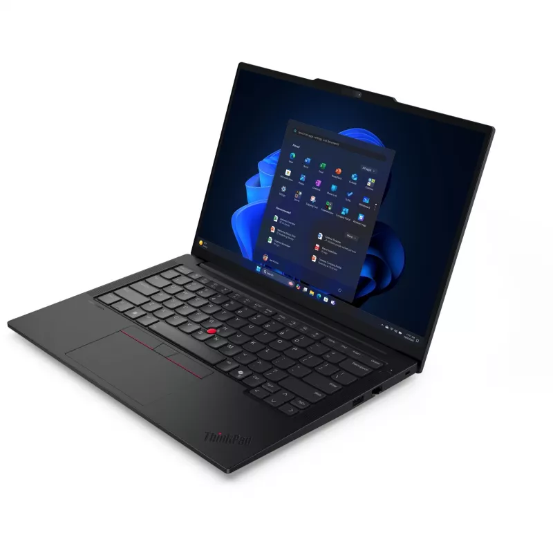 Lenovo ThinkPad E14 Gen 7 (AMD) 21T00057GE portátil, AMD Ryzen 5 220, 35,6 cm (14 pulgadas) WUXGA 1920 x 1200, 32 GB DDR5, SSD NVMe de 1 TB, AMD Radeon 740M, Wi-Fi, Windows 11 Pro, teclado alemán, negro