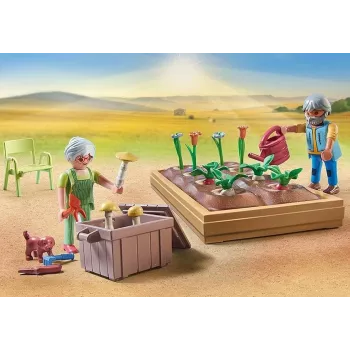 Playmobil 71443 Country: Huerto con los abuelos