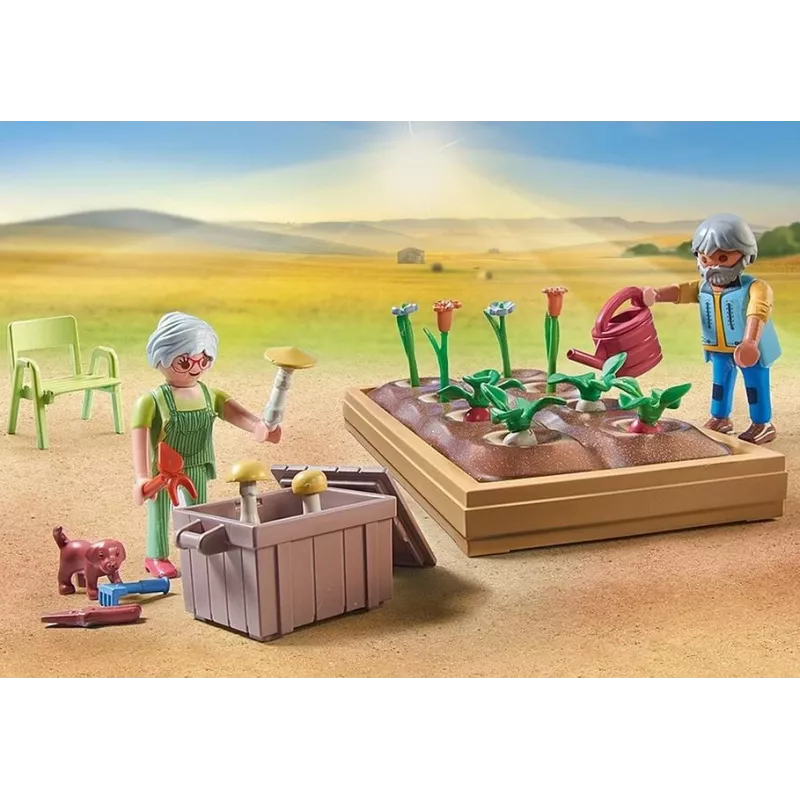 Playmobil 71443 Country: Huerto con los abuelos