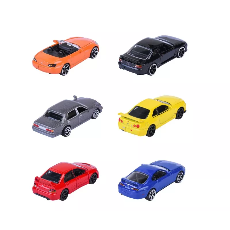Set de coches de juguete Majorette Japan Legends surtido Premium, 6 vehículos, modelo 8502100000
