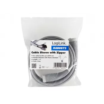 Tubo para cables LogiLink KAB0073 Gris