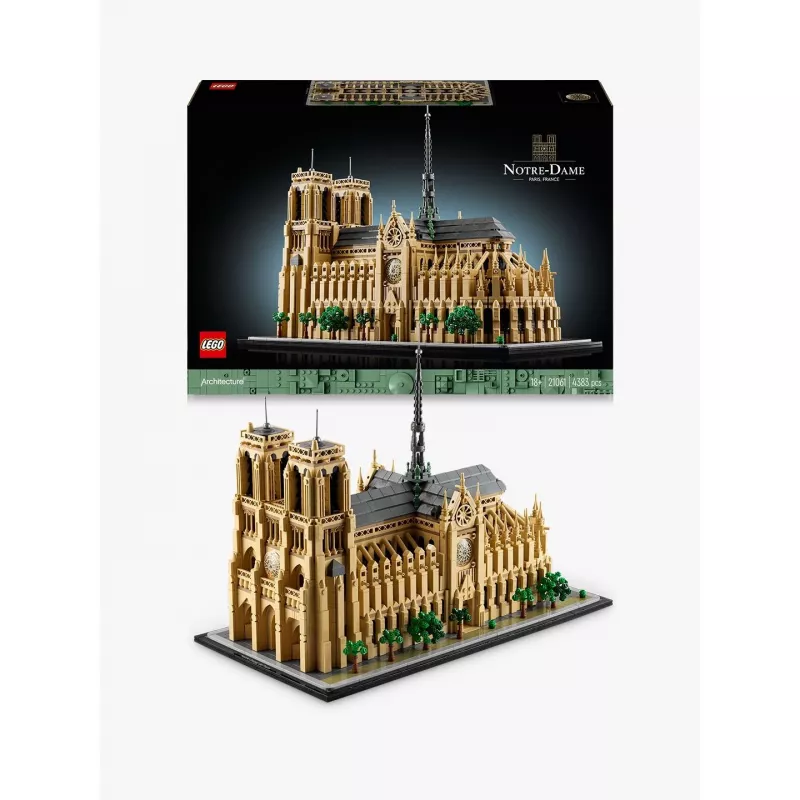 LEGO Architecture Notre-Dame de Paris Set para adultos 21061