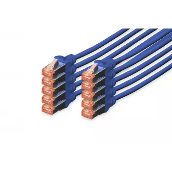 Cable de red Digitus CAT 6 S/FTP RJ-45 3m azul