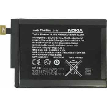 Batería Nokia BV-4BWA, 3500mAh, a granel (BV-4BWA)