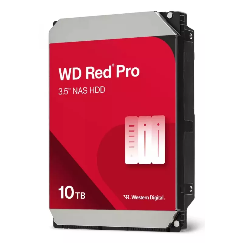 WD Red Pro WD103KFBX - Disco duro - Enterprise - 10TB - interno - 3,5 (8,9 cm) - SATA 6Gb/s - 7200 rpm - Búfer: 512MB (WD103KFBX)
