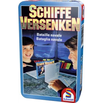 Schmidt Spiele Hundir la flota - Estrategia - Niños/Niñas - 8 años - 114 mm - 184 mm - 39 mm (51205)