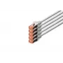 DIGITUS cable de conexión CAT6 S/FTP, 20 m, gris, pack de 5