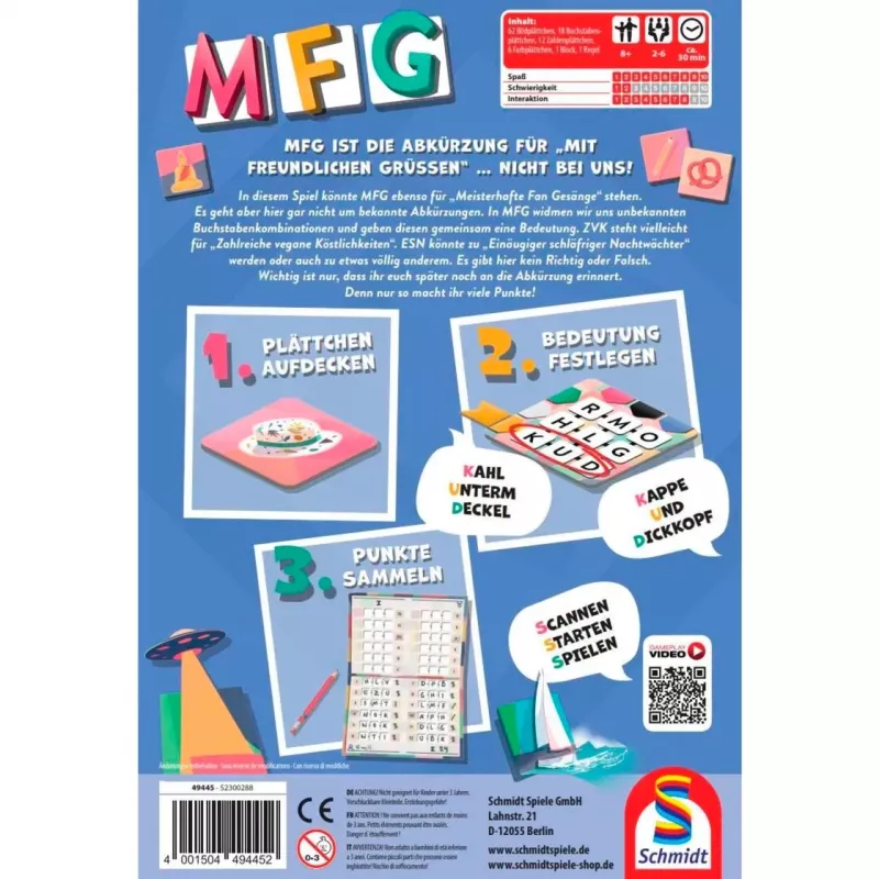 MFG, juego de mesa