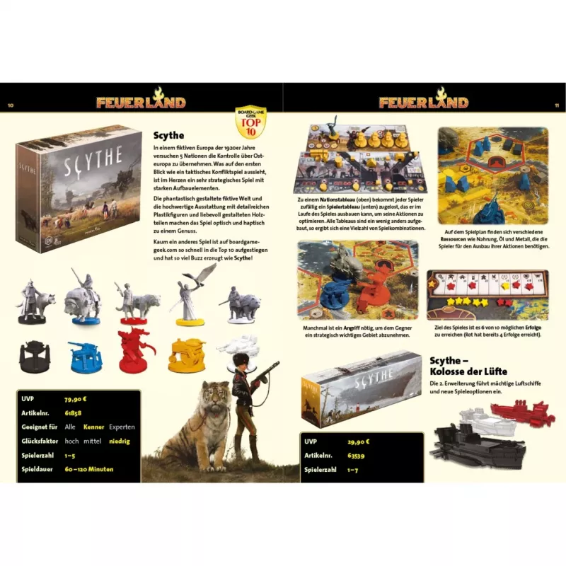 Feuerland 61858 juego de mesa