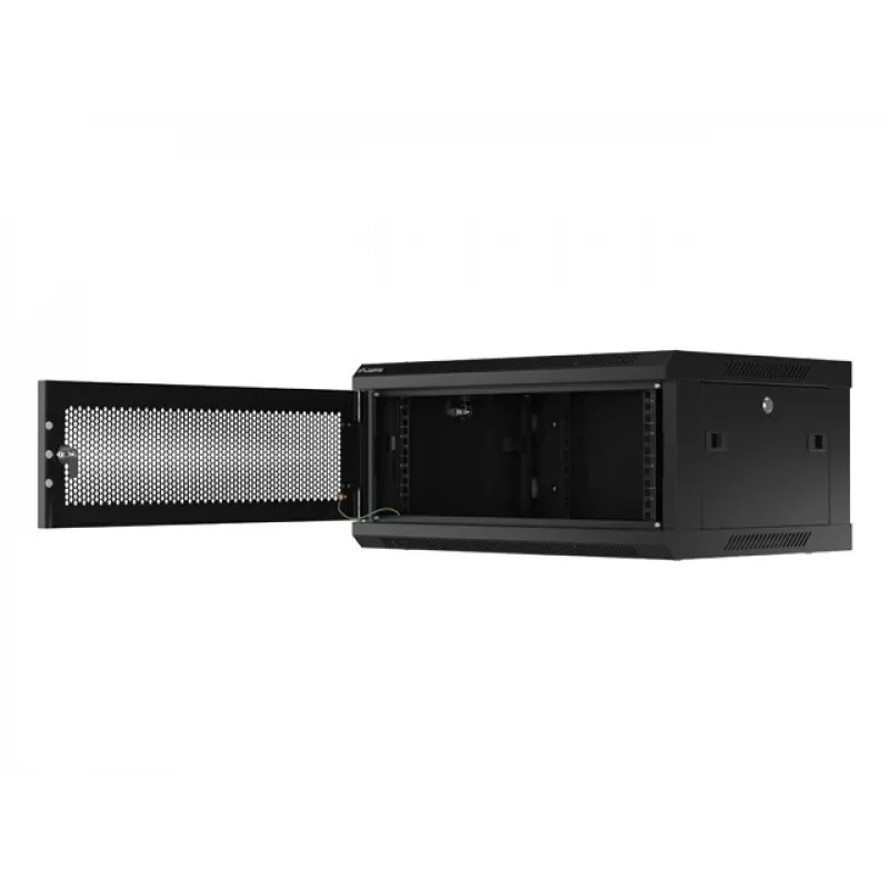 Armario rack Lanberg WF01-6404-23B 4U de pared negro