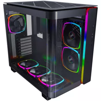 Montech KING 95 PRO Midi-Tower, cristal templado, ARGB - negro