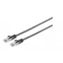 Cable de red Microconnect V-UTP6A03S-FLAT negro 3 m Cat6a U/UTP